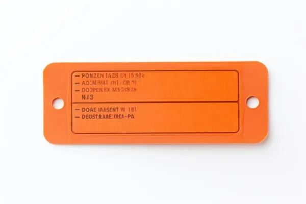 Produto: etiquetas de inspeção para certificados